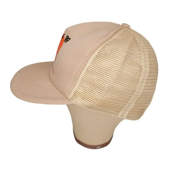 Vintage Tailhook 1989 Trucker Hat Mens One Size Beige Snapback Cap Texas Inst - Picture 2 of 6